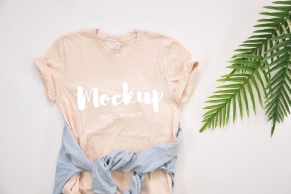 Download Natural Bella Canvas 3001 Shirt Mockup - Premium Bundle