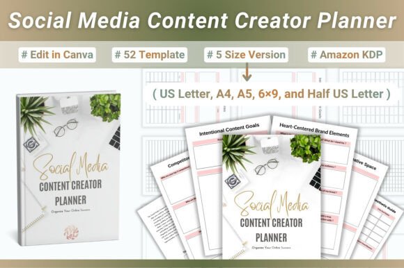 Download 📱 Social Media Content Creator Planner - Social media content Collection