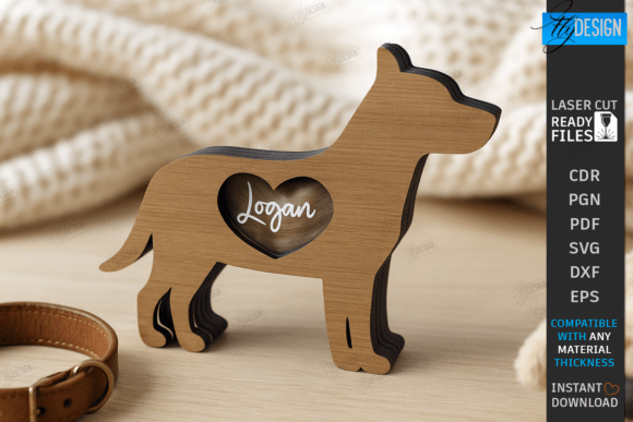 Download Pet Memorial Keepsake Box Laser Cut |CNC - Memorial keepsake Collection