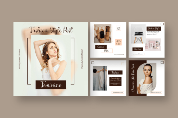 Download Fashion Instagram Post Template - Post template Collection