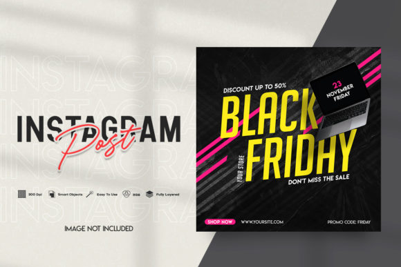 Download Black Friday Instagram Post Template - Post template Collection