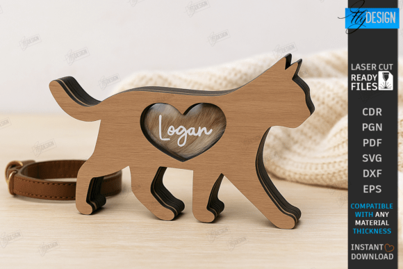 Download Pet Memorial Keepsake Box Laser Cut |CNC - Memorial keepsake Collection