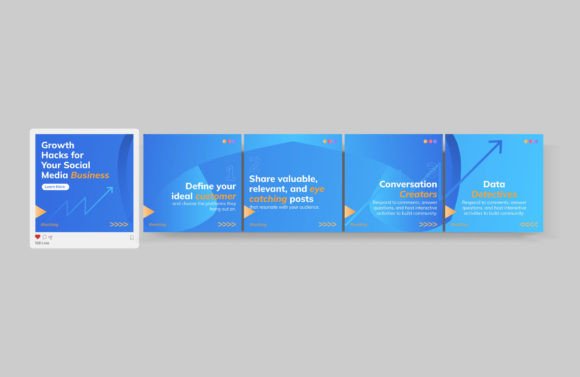 Download Instagram Carousel Post Template - Post template Collection