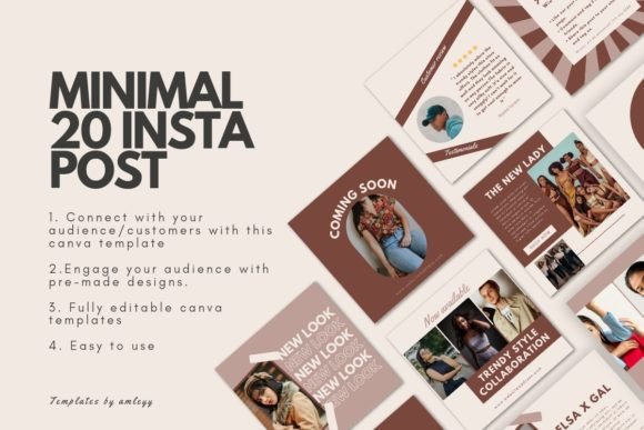 Download Canva Instagram Post Template Design - Post template Collection
