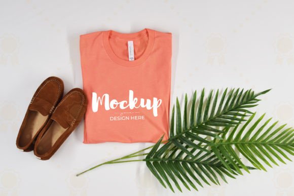 Download Cora Bella Canvas 3001 Shirt Mockup - Premium Bundle