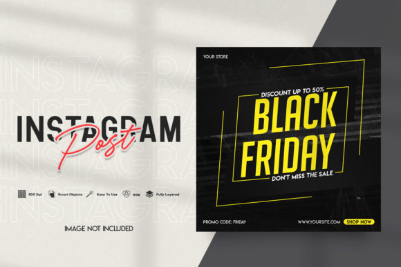 Download Black Friday Instagram Post Template - Post template Collection