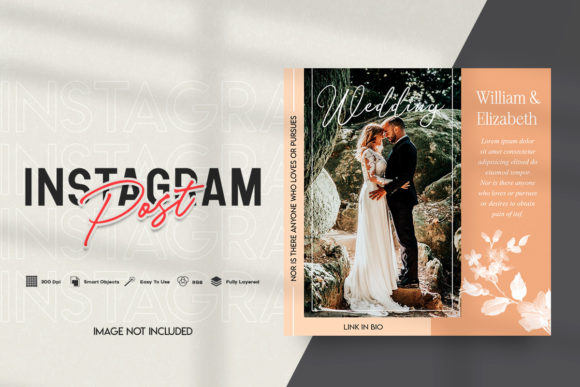 Download Wedding Instagram Post Template - Post template Collection