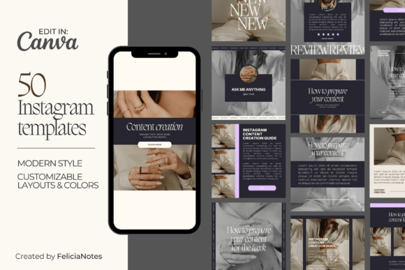Download Dark Modern Instagram Post Template - Post template Collection
